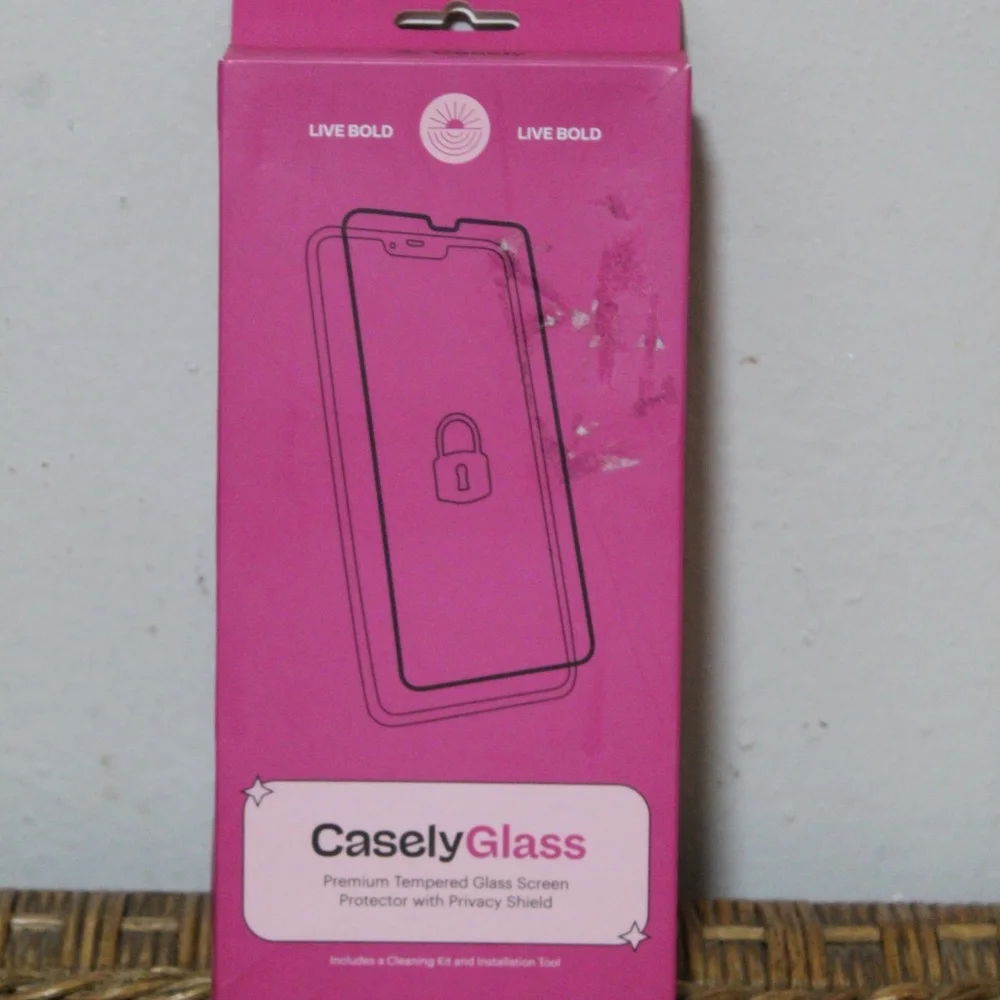 Casely Glass. Premium Tempered Glass Screen Protector.